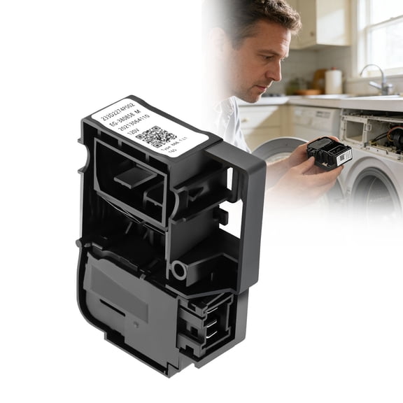 WH01X27954 Washer Lid Lock Switch Compatible with GE Hotpoint Top Load Washing Machine, Replace 290D1580P004 290D1580P002 290D1580P001 WH01X24114 WH01X26114 EG-380843M