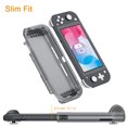 thumbnail image 5 of Fintie Case for Nintendo Switch Lite 2019 - Soft Silicone [Shock Proof] [Anti-Slip] Protective Cover with Ergonomic Grip Design for Switch Lite Console (Gray), 5 of 7
