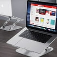 thumbnail image 4 of unbranded 1Ud Soporte Portátil Para Laptop De Aleación De Aluminio Ajustable Plata, 4 of 8
