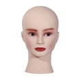thumbnail image 4 of Cabeza de maniquí realista, cabeza de peluca, modelo ligero y resistente, soporte para auriculares, joyería, auriculares, peinado y peluquería., 4 of 8