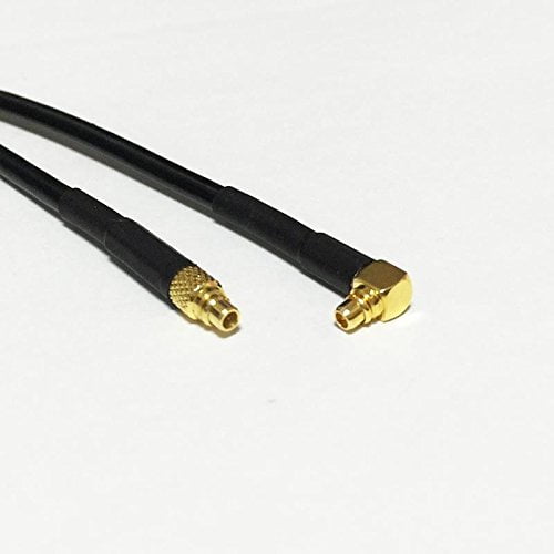 MMCX male to MMCX male plug RF Jumper pigtail cable RG174 adapter 20CM 8" 