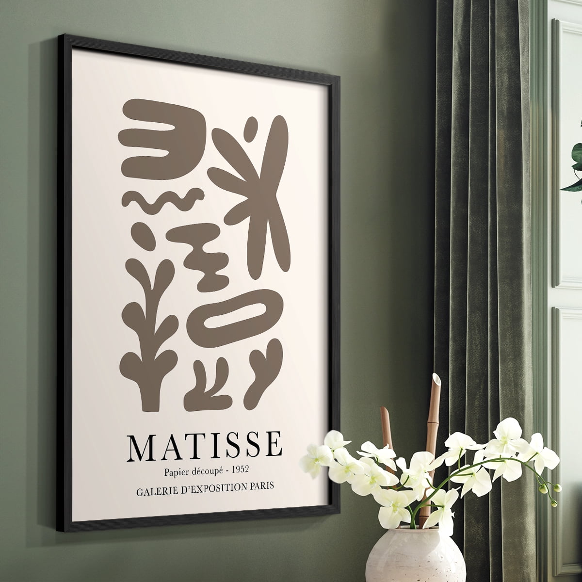 Matisse CCXXVII in Solid Wood 8 x 10 Framed Print