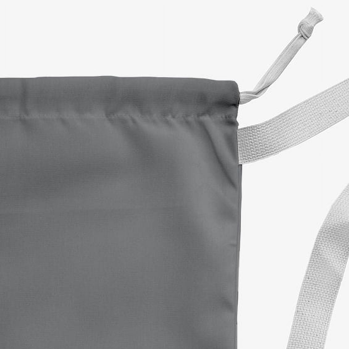 Simply Daisy Wish 18 x 29 in Gray Laundry Bag