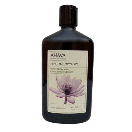 AHAVA Mineral Botanic Velvet Cream Wash Lotus & Chestnut 500 ml AHAVA Mineral Botanic Velvet Cream Wash Lotus & Chestnut 500 ml