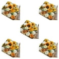 thumbnail image 2 of Youkk Transform Space Elegant Artificial Flower Arrangements Wide Application sunflowers LH003 5Set, 2 of 6