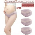 thumbnail image 3 of Bigersell Cheeky Panties Clearance Crotchless Underwear Briefs Panty Style P-1817 Polyester Cheeky Panties G String Thongs Ladies Briefs High Waist Women's Panties Purple L, 3 of 8