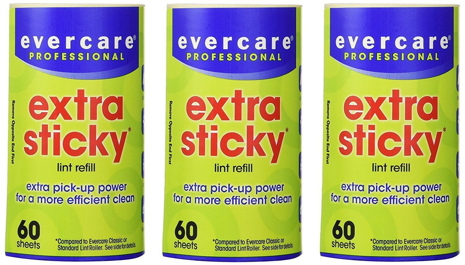 Butler Home Products EverCare Extra Sticky 70 Sheets Lint Hair Remover Refill 