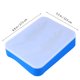 thumbnail image 2 of Molde de silicona 3D para hacer hielo con forma de cocodrilo, divertido y creativo, para hacer hielo en casa, bar y tienda (azul), 2 of 5