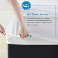 thumbnail image 4 of Sunrising Bedding King Size Mattress Protector, Waterproof Mattress Cover, Fitted Sheet Deep Pocket 80"x76"x18", 10 Year Warranty, 4 of 5