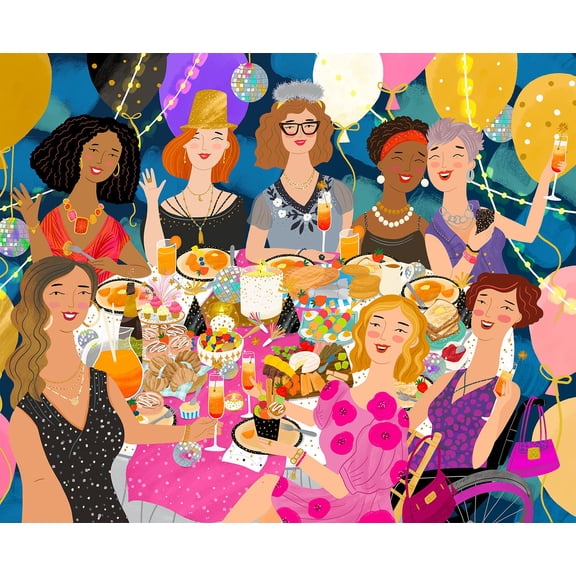 Springbok 1000 Piece Glam Brunch Bash Jigsaw Puzzle for Adults