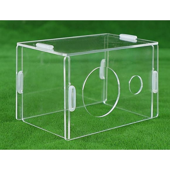 Miangastore Transparent Hamster Hideaway House Safe And Comfortable Shelter Small Animal Hideout For Activity And Relaxation