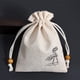 thumbnail image 5 of Ounissouiy Bolsita fragante, bolsa de papelería de loto, bolsas con cordón, bolsa fragante, joyería, caramelo, automóvil, Ampty, accesorio de Almacenamiento y organización del hogar Café oscuro, 5 of 6