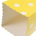 thumbnail image 4 of LEORX 24Pcs Paper Popcorn Holders for Party Snacks with Festive Yellow Dot Pattern, 4 of 5