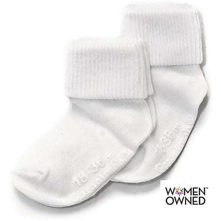 Newborn Baby Gripper Socks, 2 Pairs
