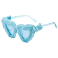 thumbnail image 3 of Gafas de sol en forma de corazón Colcomx Azul, 3 of 8