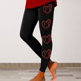 thumbnail image 2 of Tiqkatyck Women Yoga Pants Clearance, Women's Baseball Leggings Wide Waisted Valentine Love Yoga Pants Tights for Women Fleece Lined Leggings Women Clear L, 2 of 4