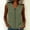 Army Green women sleeveless button down tank top a1, variant on Women Sleeveless Button Down Collared Tank Top for Summer Casual Blouses Solid Basic Tee Shirts Beach Vacation Fashion Clothes, Army Green M