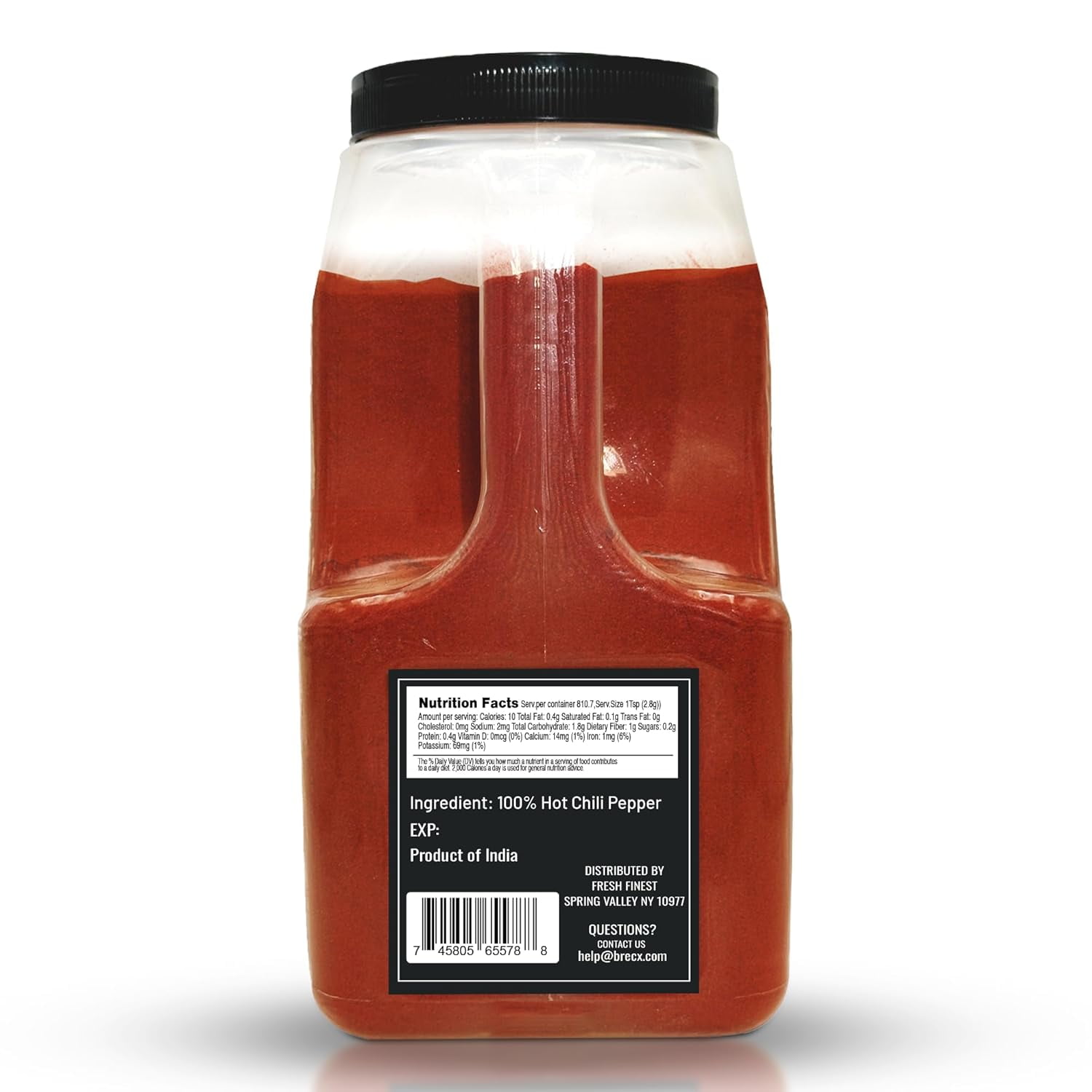 Bulk Spices Commercial and Home Cooking 5 LB Chili Powder - Red Pepper Seasoning, Freshly Packed at the Source Non-GMO, Ground Red Chili Best for Stews, Meat Rubs, Salsa, and More - 5 LB