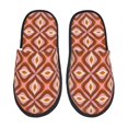 thumbnail image 1 of Fotbe 70s Retro Style Pantuflas Peludas para Mujer con Estampado, Zapatillas de Peluche, Zapatos de Invierno para Casa, Uso Interior y Exterior-Medium, 1 of 8