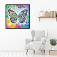 thumbnail image 4 of Cuadros Decorativos 5D bricolaje completo taladro diamante pintura mariposa bordado mosaico Kit dormitorio decoración Likrtyny embutido en tela, 4 of 8