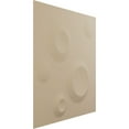 thumbnail image 2 of Ekena Millwork 11 7/8"W x 11 7/8"H Cole EnduraWall Decorative 3D Wall Panel, UltraCover Satin Smokey Beige (12-Pack for 11.76 Sq. Ft.), 2 of 6