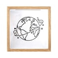thumbnail image 1 of zhangmingg Wooden Memory for Concert Stubs Photos and Display Organizer Home Picture Frame Keepsake, 1 of 8