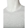 thumbnail image 4 of H2H Mens Casual Slim Fit Long Sleeve V-neck T-Shirts Of Various Colors ASHGRAY US XS/Asia S (KMTTL0374), 4 of 6