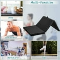 thumbnail image 5 of WYDK Gymnastics Yoga Exercise Mat - Extra Thick Folding Tumbling Mat for Home Gym With Carrying Handles 4'x8'x2 Anti-Tear Fitness Aerobics Crash Panel for Kids, Adult,Black, 5 of 7