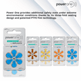 thumbnail image 4 of Power One Size 10 No Mercury Hearing Aid Batteries (120), 4 of 6