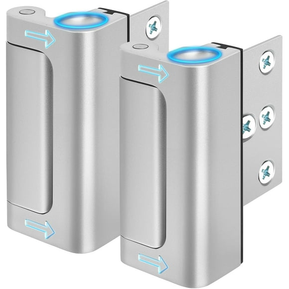 EcoNesxp Home Security Door Locks Door Reinforcement Locks Child Safety 100 lbs Front Door Locks Child Safety Latch Locks Top High Security Door Locks Flip Door Protectors Tolerant