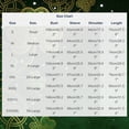 thumbnail image 2 of Ceisia Men's Loose Fit Waffle Knit Sweatshirt - St. Patrick's Day Gradient All-Over Print Green XXXXL Gifts, 2 of 5