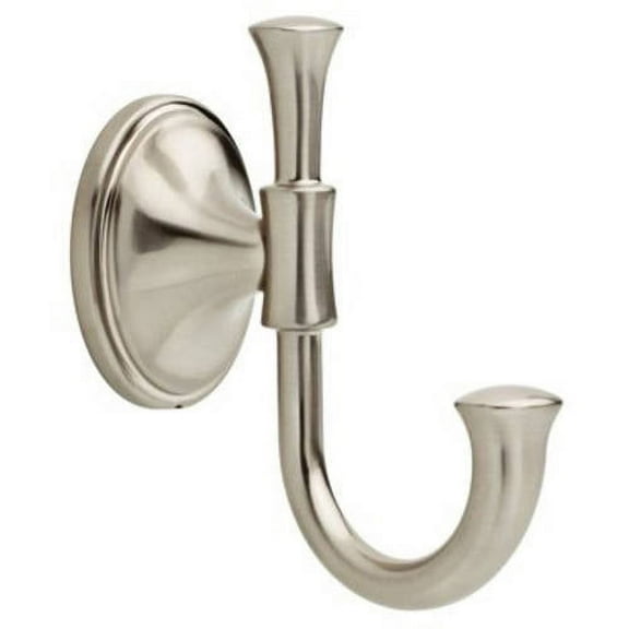 Peerless Carson Robe Hook, Satin Nickel