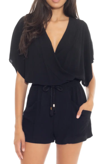 Twist Swim Cover-up Romper 