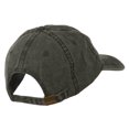 thumbnail image 4 of Big Size Football Embroidered Washed Cap - Black XL-3XL, 4 of 5