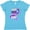 Aqua, variant on Inktastic Alzheimers Awareness I Wear Purple for My Mom Women's V-Neck T-Shirt