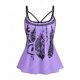 thumbnail image 3 of Tankini de Talla Extra con Estampado de Dreamcatcher Rosegal  Cárdigans de talla grande, 3 of 5