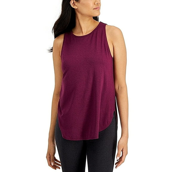 Ideology Womens Activewear Plus Size Sweat Set Tank Top;2X