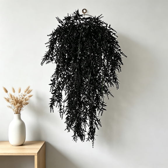 Clearance!Artificial Flower Garland, Faux Hanging Vine Plants, Decorative Hanging Plants for Wall Ceiling Door Window Wedding Party Home Decor, Indoor Botanical Plant Decoration