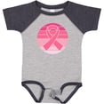 thumbnail image 3 of Inktastic Breast Cancer Pink Ribbon Retro Girls Baby Bodysuit, 3 of 5