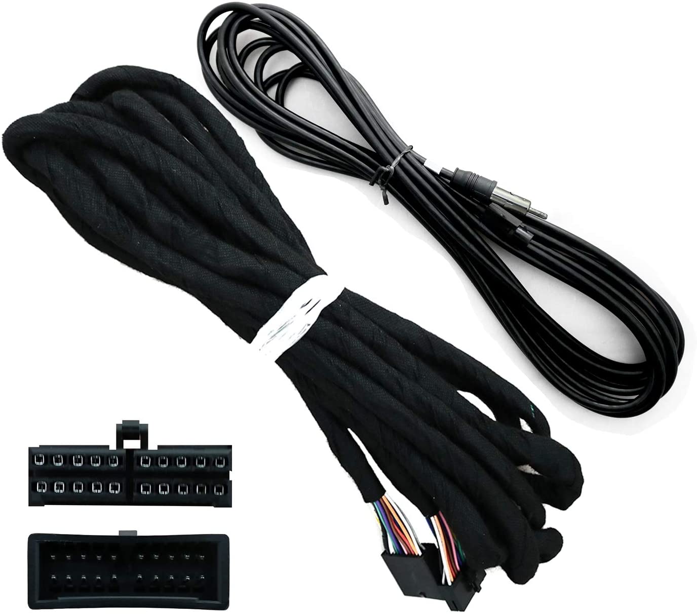 SWTNVIN 5.5 Meter Extension Power Cable Radio Antenna for BMW 39/46/53