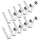 thumbnail image 1 of Uxcell Paquete de 10 Clips para Remo de Kayak 7mmx50mm de Acero de Resorte en Forma de V, 1 of 1