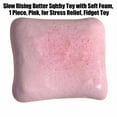 thumbnail image 3 of Slow Rising Butter Squishy Toy with Soft Foam, 1 Piece, Pink, for Relaxation, Squeeze Toy, 3 of 3