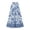 Blue, variant on Zysthvn Wide Leg Women's Pants Casual Boho High Waisted Floral Womens Trouser Pants Loose Drawstring Palazzo Elastic Waist with Pockets Pants