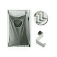 thumbnail image 2 of Topumt Laundry Bag Door Hanging Washing Clothes Storage Basket Hamper Hanger Save Space Dirty Clothes Bags, 2 of 6