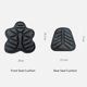 thumbnail image 2 of Cojín de asiento de motocicleta Cojín de asiento de motocicleta, almohadilla de asiento de motocicleta de refrigeración delantera universal, funda de asiento 3D antideslizante para motocicletas scoote, 2 of 8
