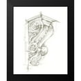 thumbnail image 2 of Harper, Ethan 15x18 Black Modern Framed Museum Art Print Titled - Corbel Sketch I, 2 of 5