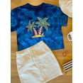 thumbnail image 3 of Island W Palm Trees Tie Dye Crystal Women -Smartprints Designs, Female Large, 3 of 4