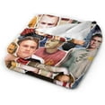 thumbnail image 3 of Blanket Heath Ledger Soft and Comfortable Wool Fleece Throw Blankets for Sofa Office car Camping Yoga Travel Home Decoration Cozy Plush Beach Blanket Gift, 3 of 9