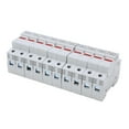 thumbnail image 3 of Fuse Holder Base, Long Lasting Use Fuse Holder Easy Installation Flame Retardant  For Circuit Protection For Power Distribution 1P,2P,3P, 3 of 8