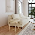 thumbnail image 2 of Butler Specialty Company Tyler Solid Wood Inlay Accent Table - Antique Beige, 2 of 6